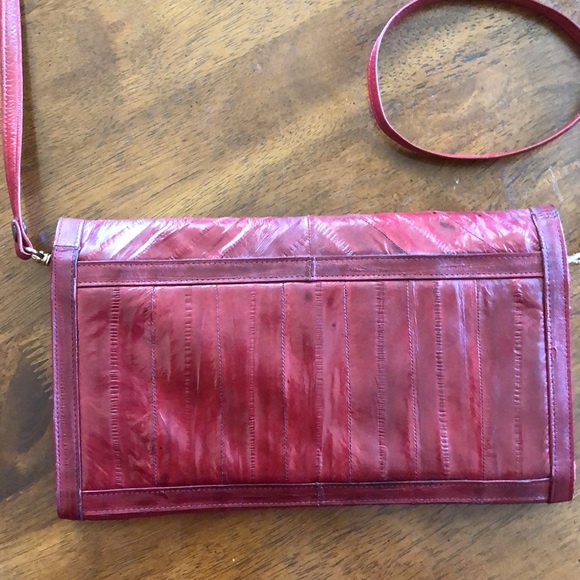Vintage Eel Skin Purse - Picture 5 of 6